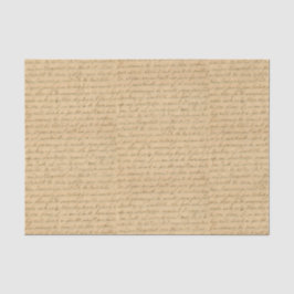 Papel De Seda Script Cursivo manuscrito