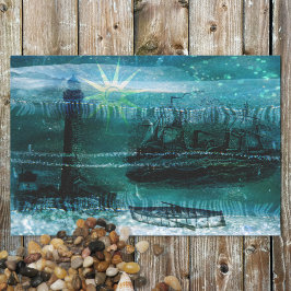 Papel De Seda Sea Green Vintage - Náutica