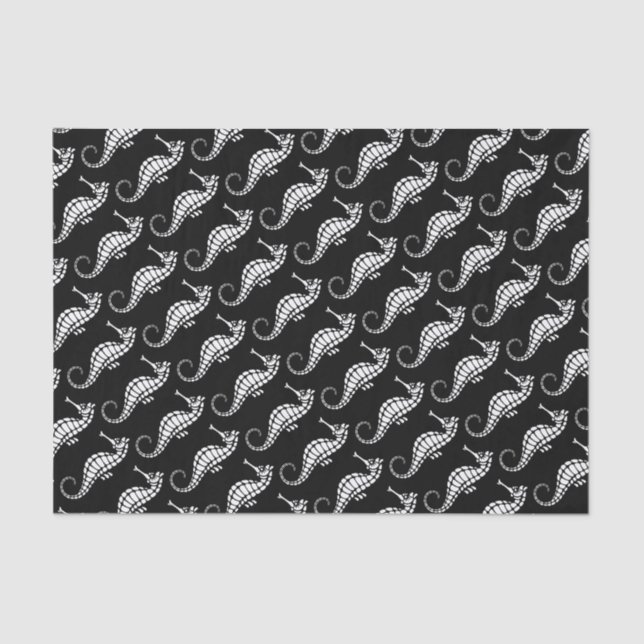 Papel De Seda Seacavalo Branco (Frente )