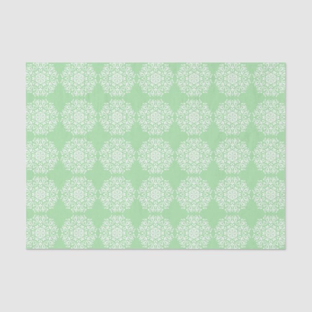 Papel De Seda Seafoam Mandala (Frente )