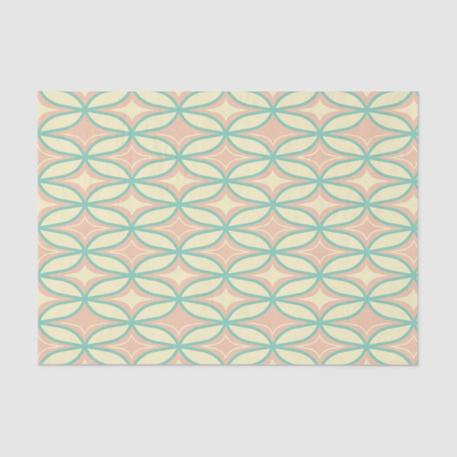 Papel De Seda  Seamless geometric pattern in diamond shapes  (Frente )