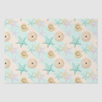 Seashells Retro Pastel Sea Life