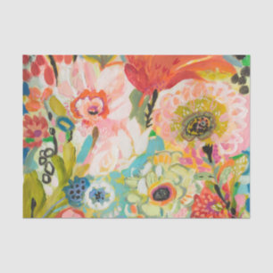 Papel De Seda Secreto Jardim Floral III