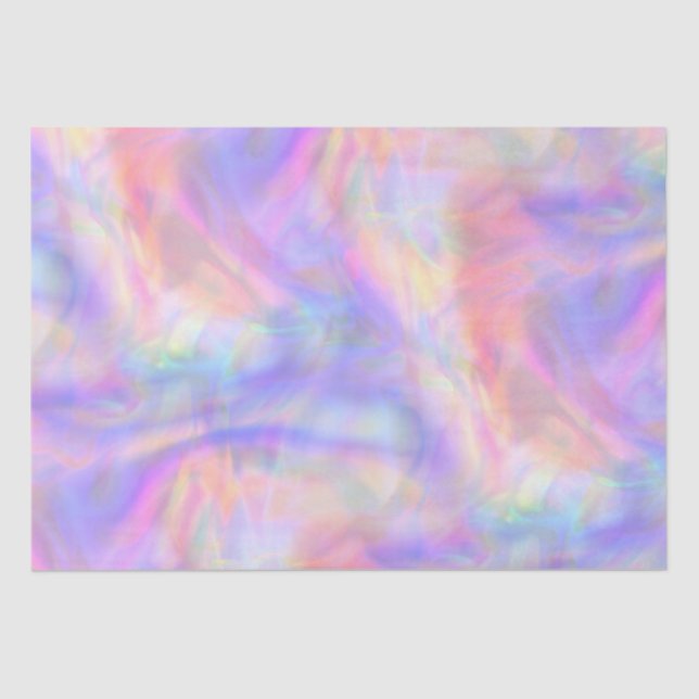 Papel De Seda segunda vista, holo pastel: (Frente )