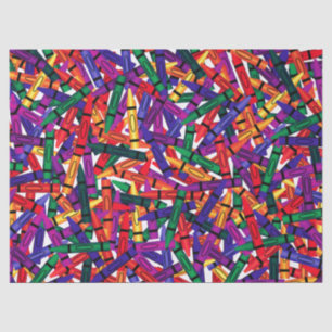 Papel De Seda Segundo plano de dissociação do Crayon Kids