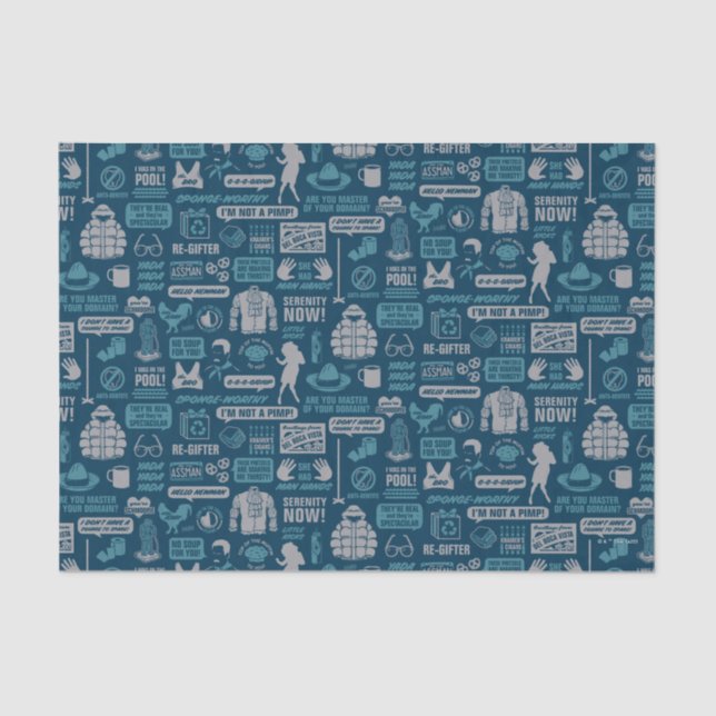 Papel De Seda Seinfeld | Padrão-memória (Frente )