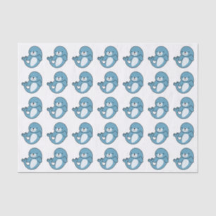 Papel De Seda Selo Azul Cento