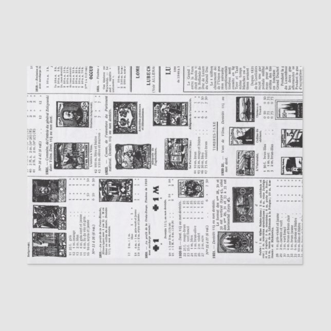 Papel De Seda Selo Postal Antigo (Frente )