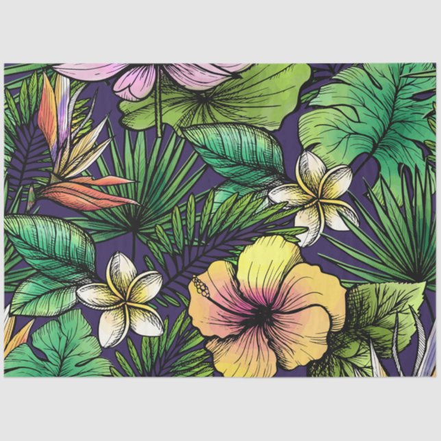 Papel De Seda Selva (Frente )