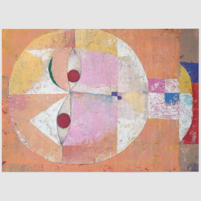 Papel De Seda Senécio, Paul Klee (Frente )