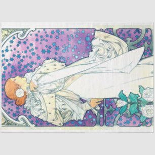 Papel De Seda Senhora dos Camelias, Alphonse Mucha
