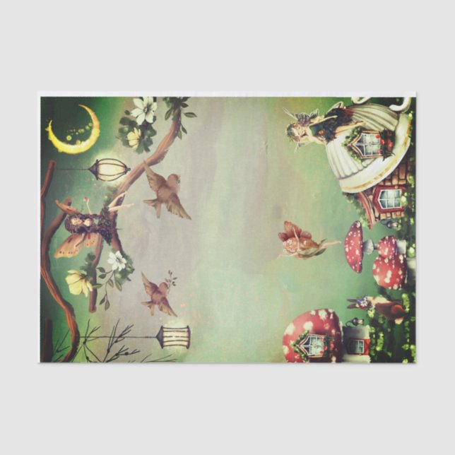 Papel De Seda Separação da Vila Fada (Frente )