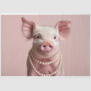 Papel De Seda Separação Pinkette Pearlina Rosa Pearlina