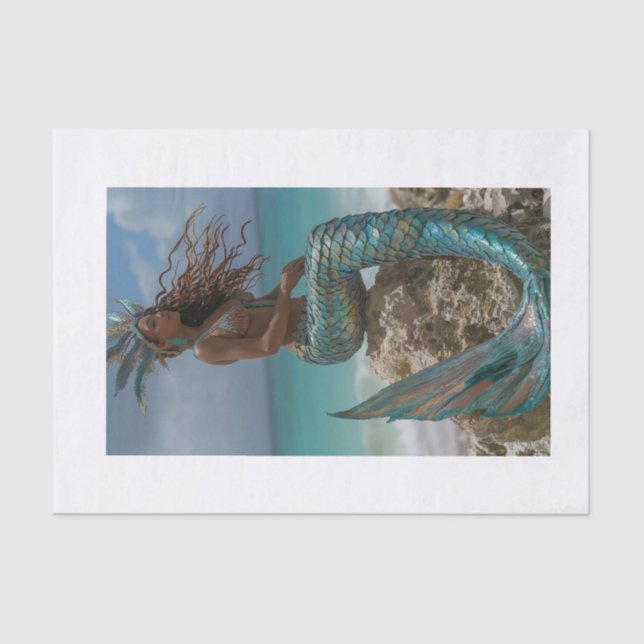 Papel De Seda Sereia Lyfe14 (Frente )