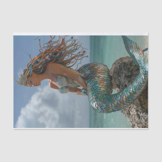 Papel De Seda Sereia Lyfe16 (Frente )