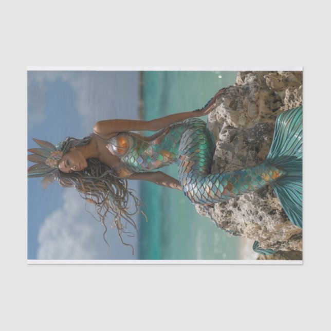 Papel De Seda Sereia Lyfe18 (Frente )