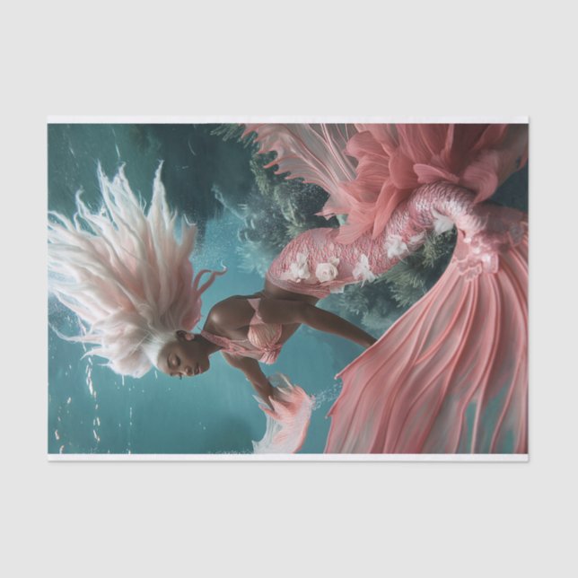 Papel De Seda Sereia Lyfe6 (Frente )