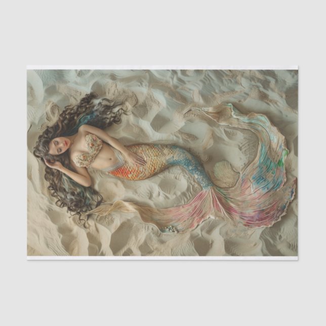 Papel De Seda Sereia Lyfe7 (Frente )