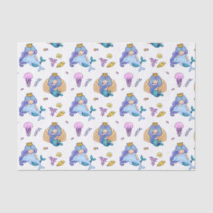 Papel De Seda Sereias E medusas