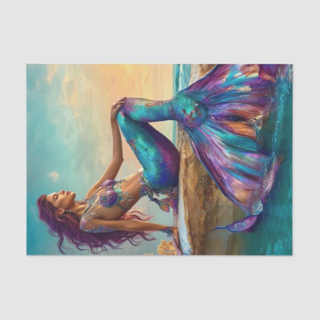 Papel De Seda Sereias Especiais1 (Frente )