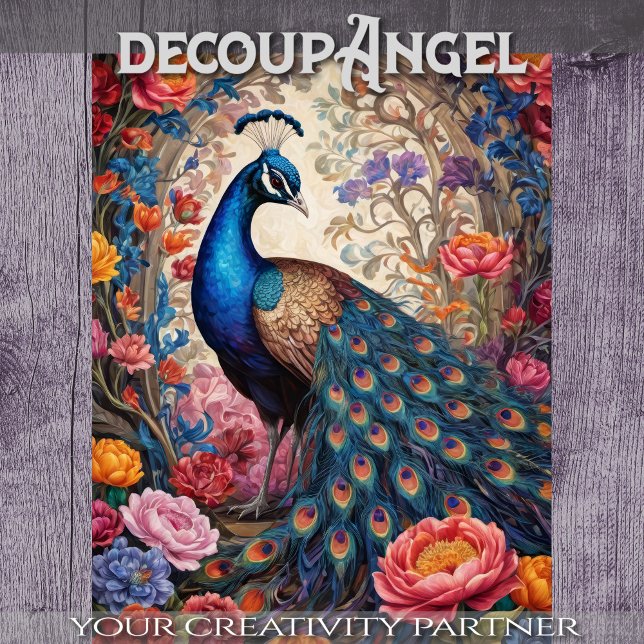 Papel De Seda Serenata de Cores - Decoupage - (Criador carregado)