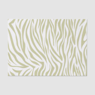 Papel De Seda Serengeti Safari Zebra