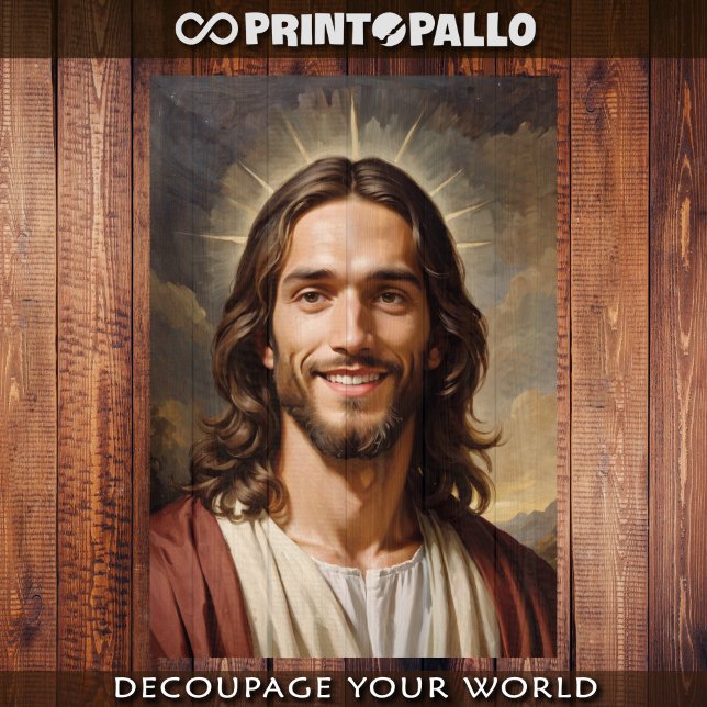 Papel De Seda Serenidade icônica de Jesus Cristo (Criador carregado)