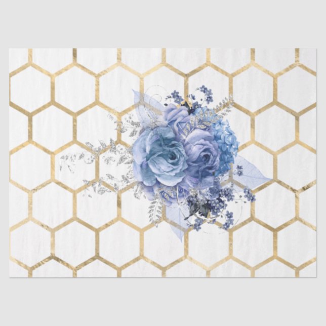 Papel De Seda Serenity Bee Série Design 36 (Frente )