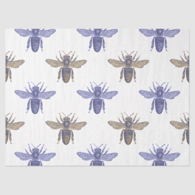 Papel De Seda Serenity Bee Series Design 23 (Frente )