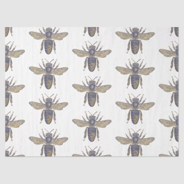 Papel De Seda Serenity Bee Series Design 28 (Frente )