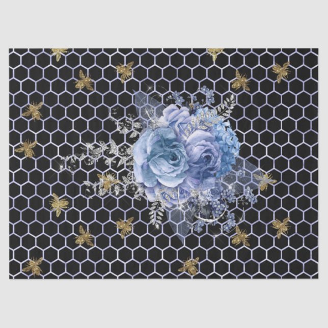 Papel De Seda Serenity Bee Series Design 34 (Frente )