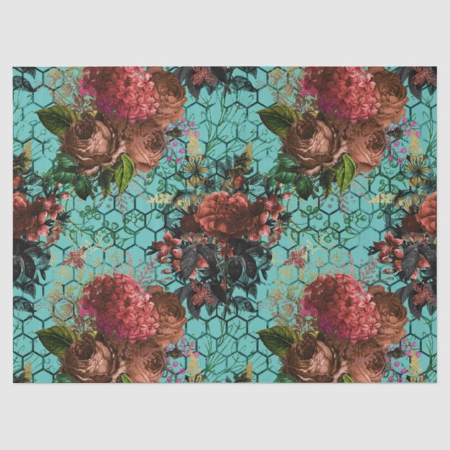 Papel de Seda Série Abelha da Floresta Design 24 (Frente )