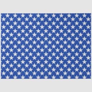 Papel De Seda Série América Vermelho Branco e Azul Design 13