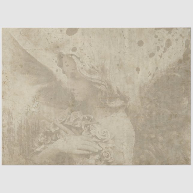 Papel De Seda Série Angel Gótica Design 2 (Frente )