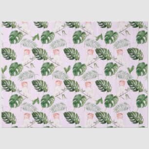Papel De Seda Série "Aves Tropicais": Grandes Mitchell Design 5
