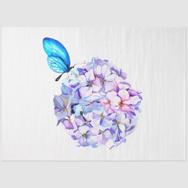 Papel De Seda Série Boho Caveira e Flores Design 16 (Frente )