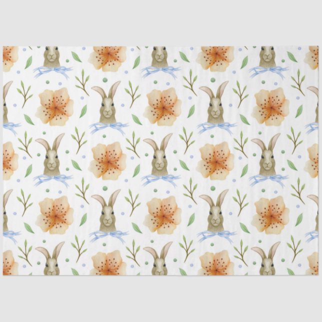 Papel De Seda Série Bunny de Páscoa Design 1 (Frente )