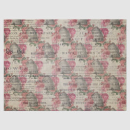 Papel De Seda Série Burgundy Bee Design Treze