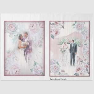 Papel De Seda Série Casamento Design 1