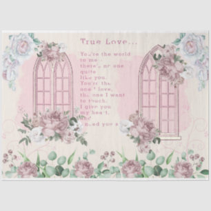 Papel De Seda Série Casamento Design 2