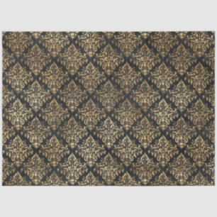 Papel De Seda Série Circus Dourada Design 5