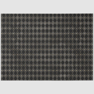 Papel De Seda Série Circus Dourada Design 8