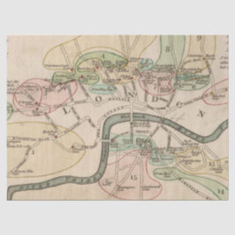 Papel De Seda Série City Map Design 8