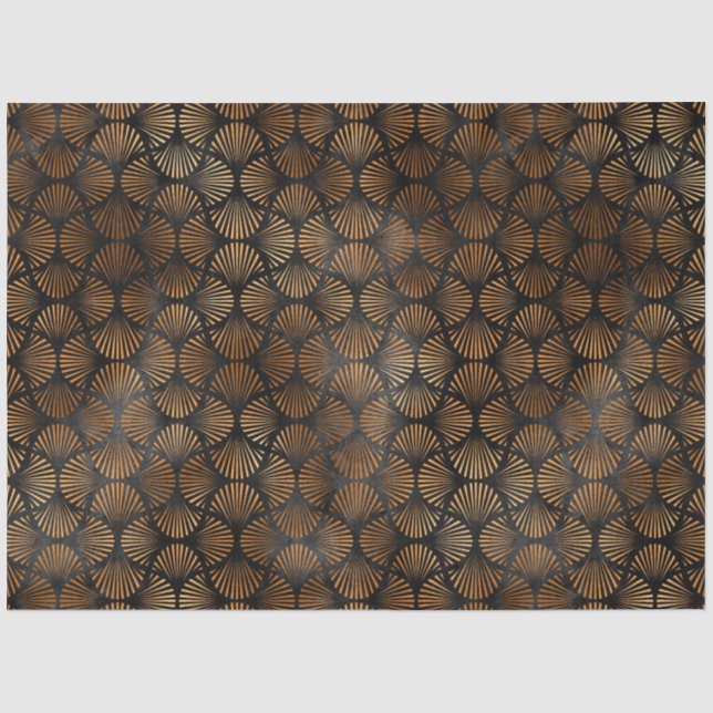 Papel De Seda Série Copper Tiger Design 13 (Frente )