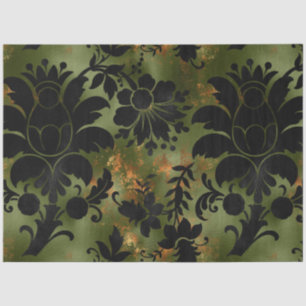 Papel De Seda Série Copper Tiger Design 7