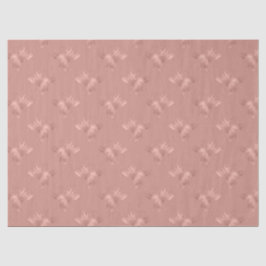 Papel De Seda Série de Abelhas em Rose Gold Design 14
