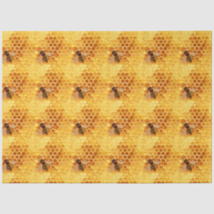 Papel De Seda Série de Abelhas Melíferas Design 7