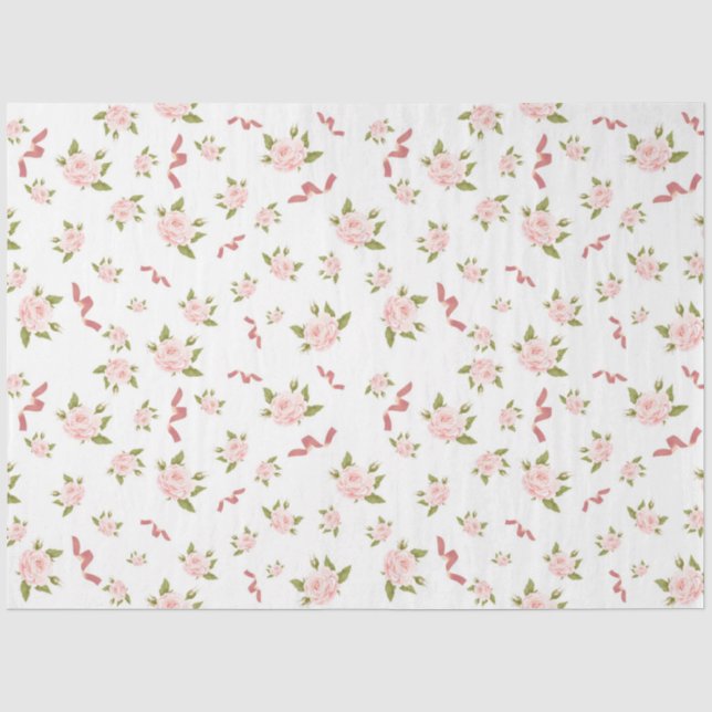 Papel De Seda Série de Colagem Shabby Chic Design 11 (Frente )