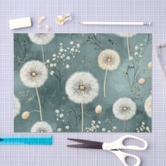 Papel De Seda Série de Design Dandelion #13