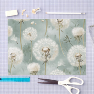 Papel De Seda Série de Design Dandelion #14